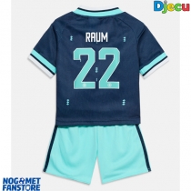 Njemačka David Raum #22 Gostujuci Dres za djecu SP 2026 Kratak Rukav (+ Kratke hlače)